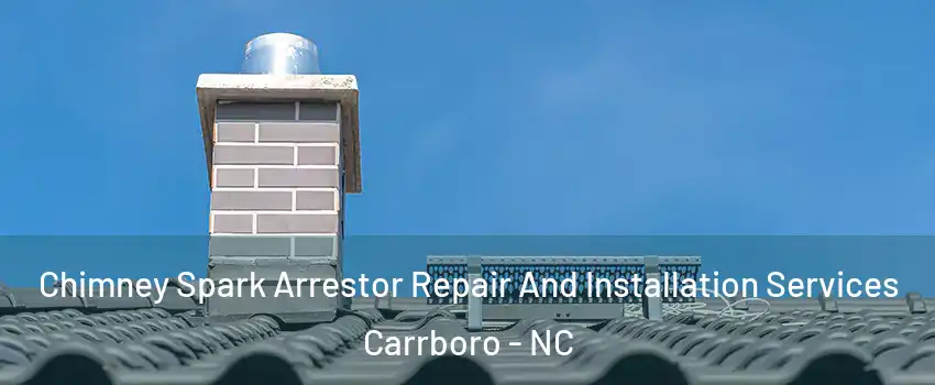  Chimney Spark Arrestor Repair And Installation Services Carrboro - NC