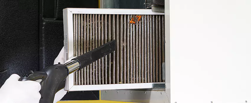 Clogged Air Duct Cleaning Process in Carrboro, NC