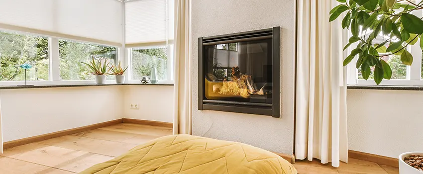 Residential Fireplace Ceramic Glass Installation in Carrboro, NC