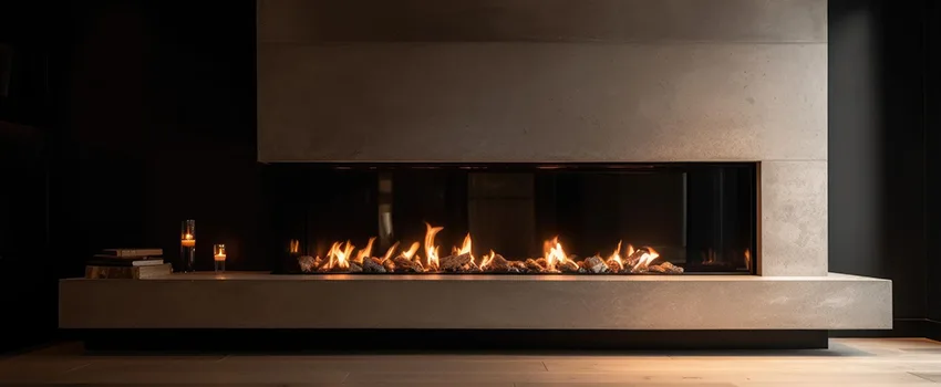 Gas Fireplace Ember Bed Design Services in Carrboro, North Carolina