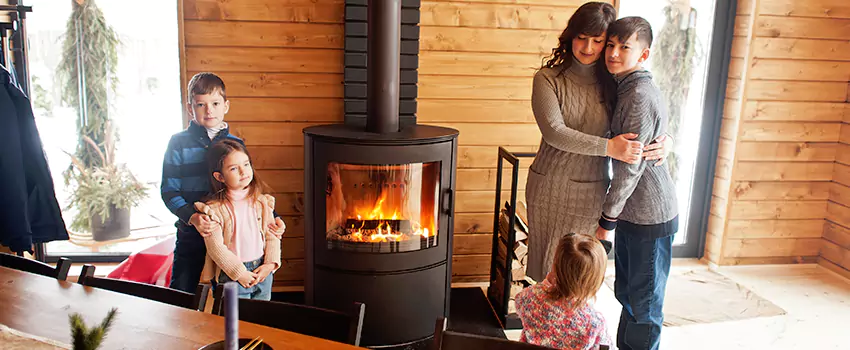 Morso Cast Iron Fireplace Insert Installation in Carrboro, North Carolina