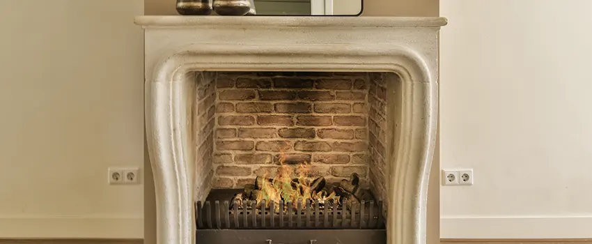 Vintage-style Fireplace Redesign in Carrboro, North Carolina