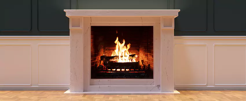 Open Flame Wood-Burning Fireplace Installation Services in Carrboro, North Carolina