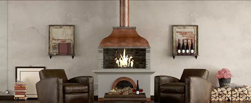 Thelin Hearth Products Providence Pellet Insert Fireplace Installation in Carrboro, NC