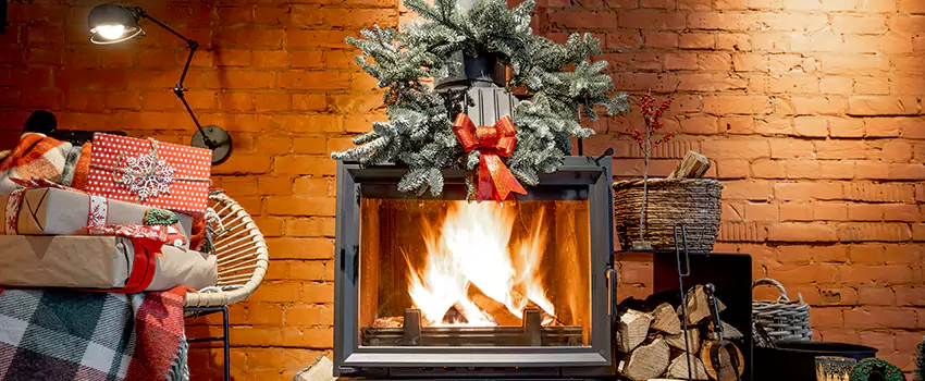 Travis Industries Linear Gas Fireplace Installation in Carrboro, North Carolina