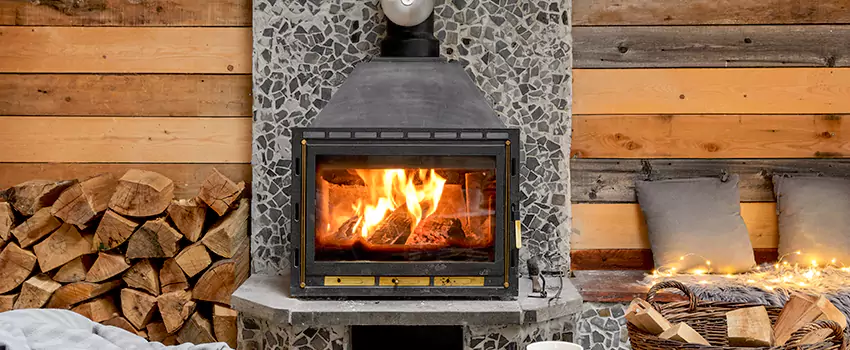 Outdoor Morso Fireplace Broken Screen Replacement in Carrboro, NC